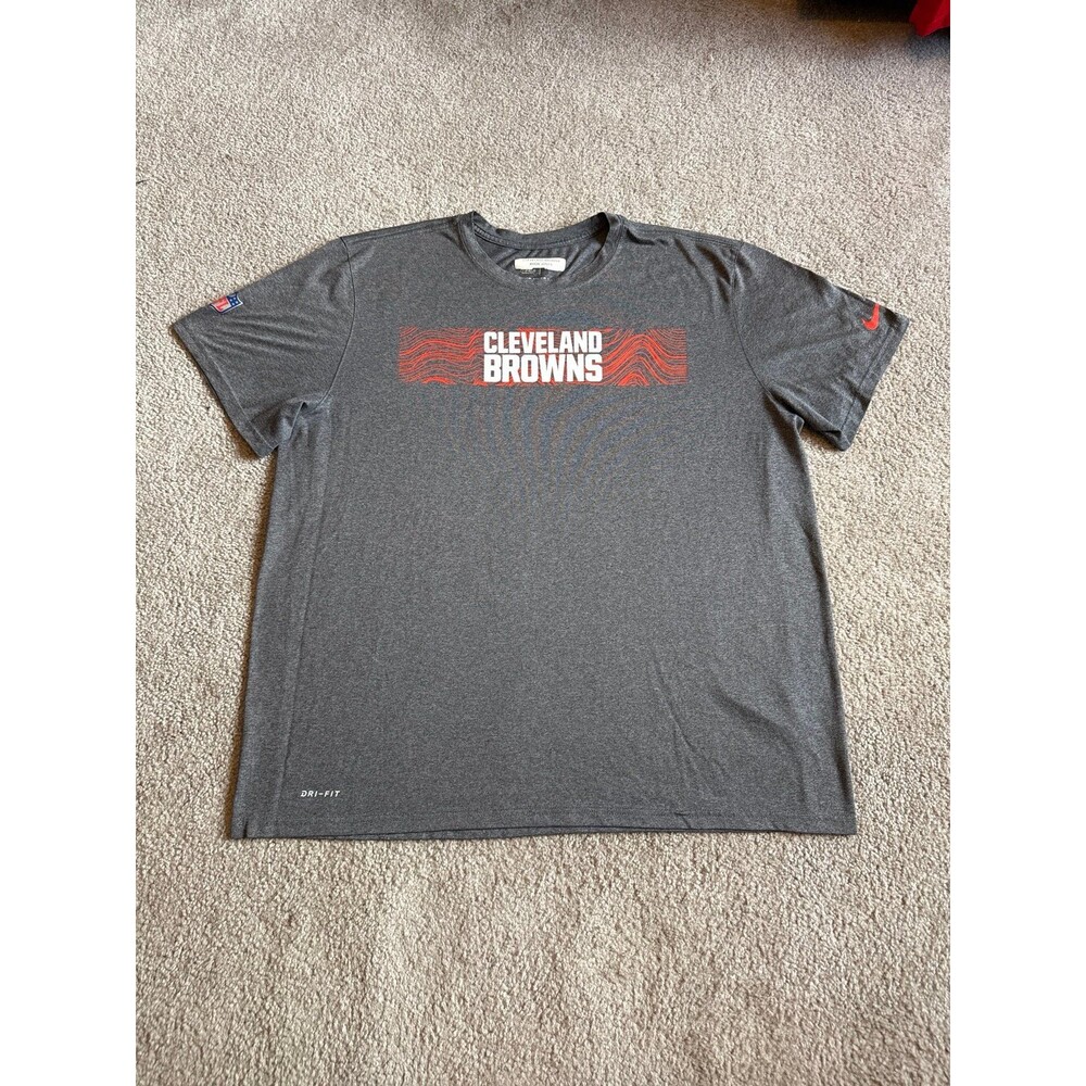 Cleveland Browns TEAM ISSUED Nike Dri-Fit Men’s Athletic Tee Size XXL